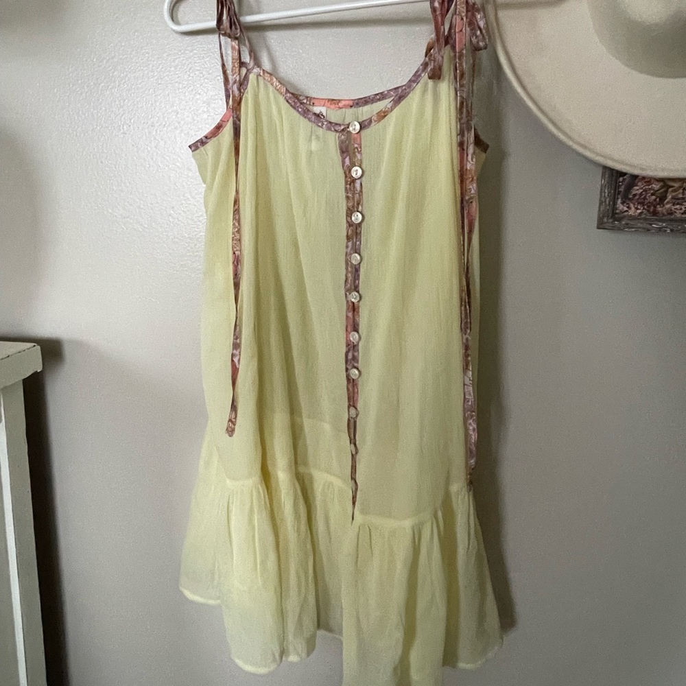 Free people sheer dress